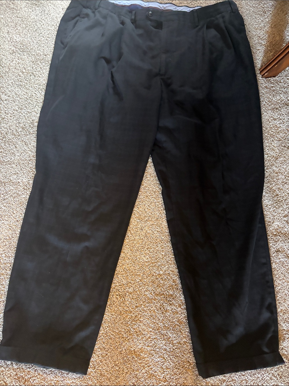 Roundtree & Yorke Black Dress Trousers